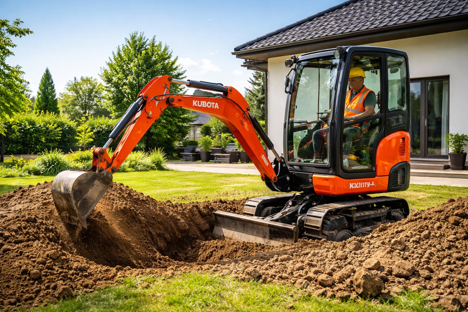 Wynajem minikoparki: z operatorem czy bez?